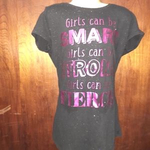 Girl's Justice Short Sleeves Shirt